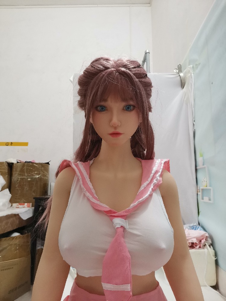 [BA522] 1.65米硅胶头植发，带下ti夹吸触摸发音功能，脚底有点瑕疵，980邮自理！